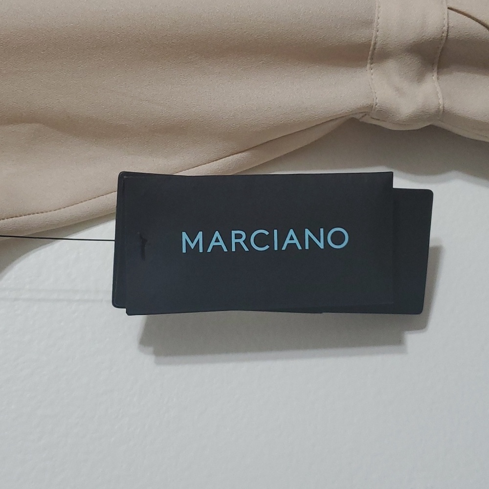 Marciano Women's Size 4 Sleeveless Romper Metal Embellishments Back Slit… - Picture 3 of 7